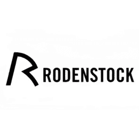 logo de rodenstock blanco y negro